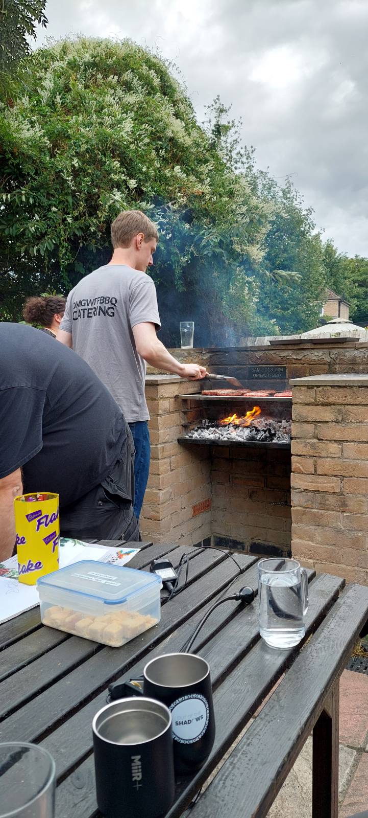 can you BBQ gin??